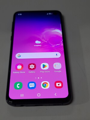 Samsung Galaxy S10e SM-G970U, 128GB, Black, Unlocked, Good Cond:QA461