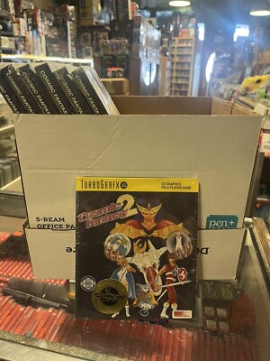 Cosmic Fantasy 2 TurboGrafx 16 Turbo Duo CD-Rom Working Designs RPG Game NEW 