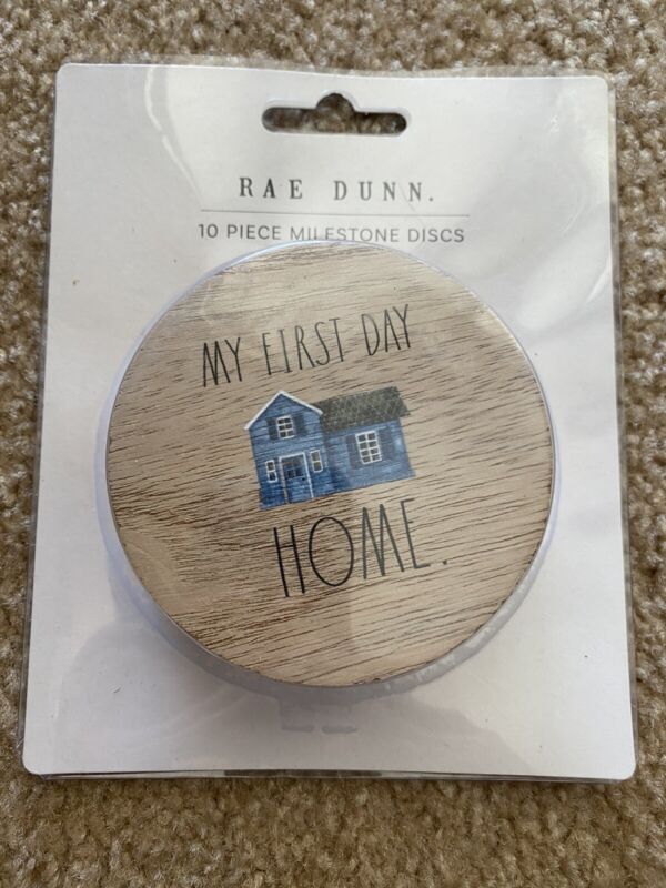 Rae Dunn Milestone Discs with Holidays - 10 Piece Set NIP Brand  New