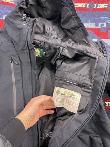 Cabelas GUIDEWEAR Mens Goretex Xtreme PARKA Angler Jacket FISHING XL Waterproof