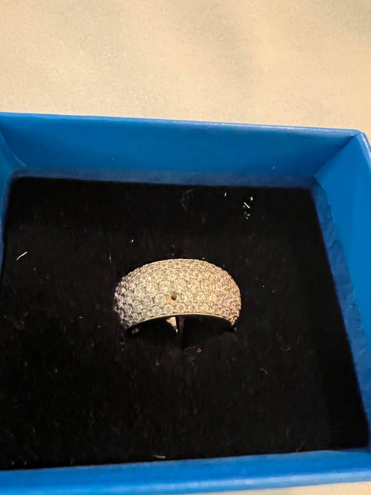 Jean Dousset Eternity Band Ring Size 6