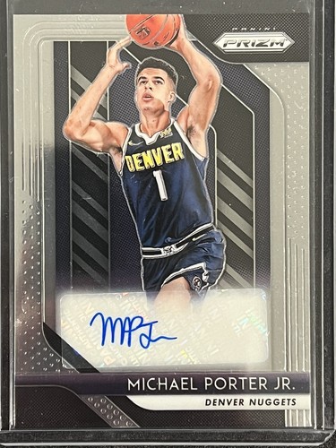 PSAサインルーキーMICHAEL PORTER JR RC HOLO AUTO 2018 Panini Prizm Signatures Michael Porter Jr #RS-MPJ Rookie RC