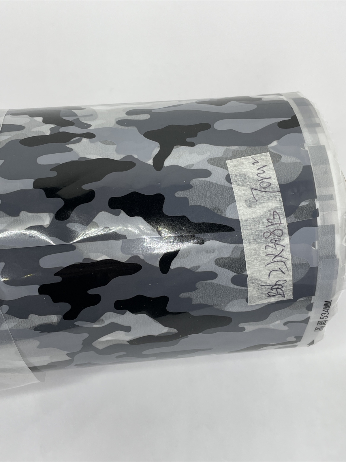 Hydrographic Film Water Transfer Hydro Dip Film Classic Gray & Black Camo (70m²)