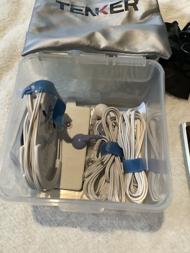 TENKER TENS EMS Unit Muscle Stimulator 24 Modes TENS Machine  Pain Relief 8 Pads