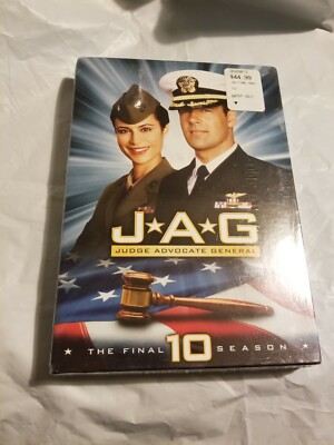 JAG: The Tenth Season (DVD, 2004, CBS) SEALED AND NEW