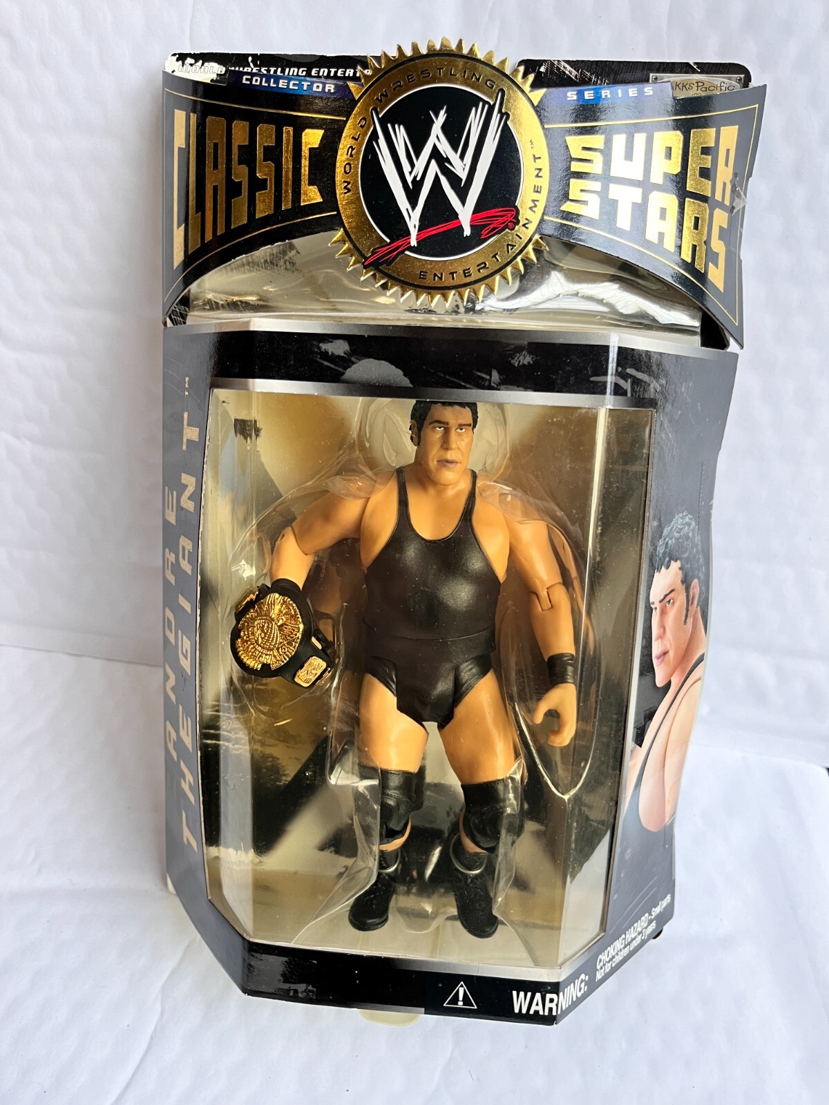 WWF WWE ANDRE THE GIANT JAKKS CLASSIC SUPERSTARS SERIES WRESTLING