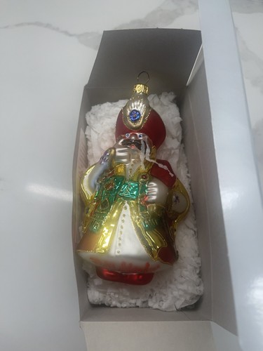 Polonaise Polish Nobleman Kurt Adler Blown Glass Christmas Ornament 1996 KOMOZJA