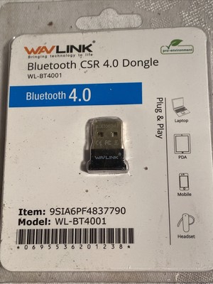 Wavlink Bluetooth / CSR 4.0 USB adapter dongle