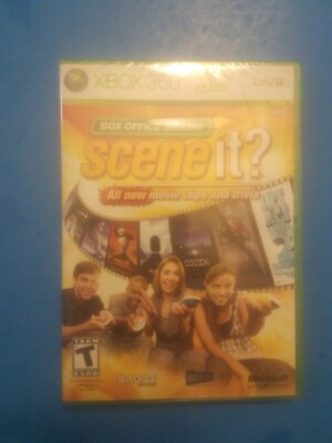 Scene it? Box Office Smash! for Xbox 360 Brand New! Factory Sealed!