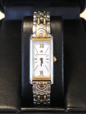 MAURICE LACROIX 32739 WATCH STAINLESS STEEL TWO TONE LADIES