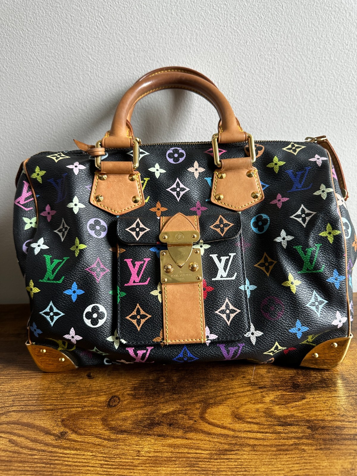 LOUIS VUITTON 手提げバッグ ブラック ロザン ルイヴィトン shop-takashimaya7_tkh23b0915008