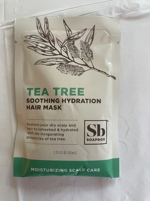 SoapBox Tea Tree Hydration Hair Mask (12ct)
