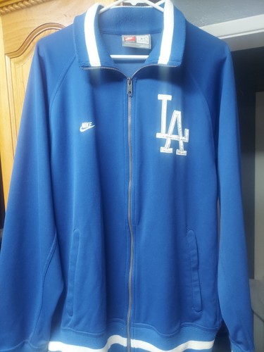 Vintage Los Angeles Dodgers Nike Full-Zip Track Jacket Men's Vintage Los Angeles Dodgers Nike Full-Zip Track Jacket Men's