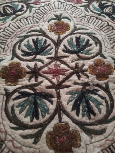 Vintage handmade wool blanket