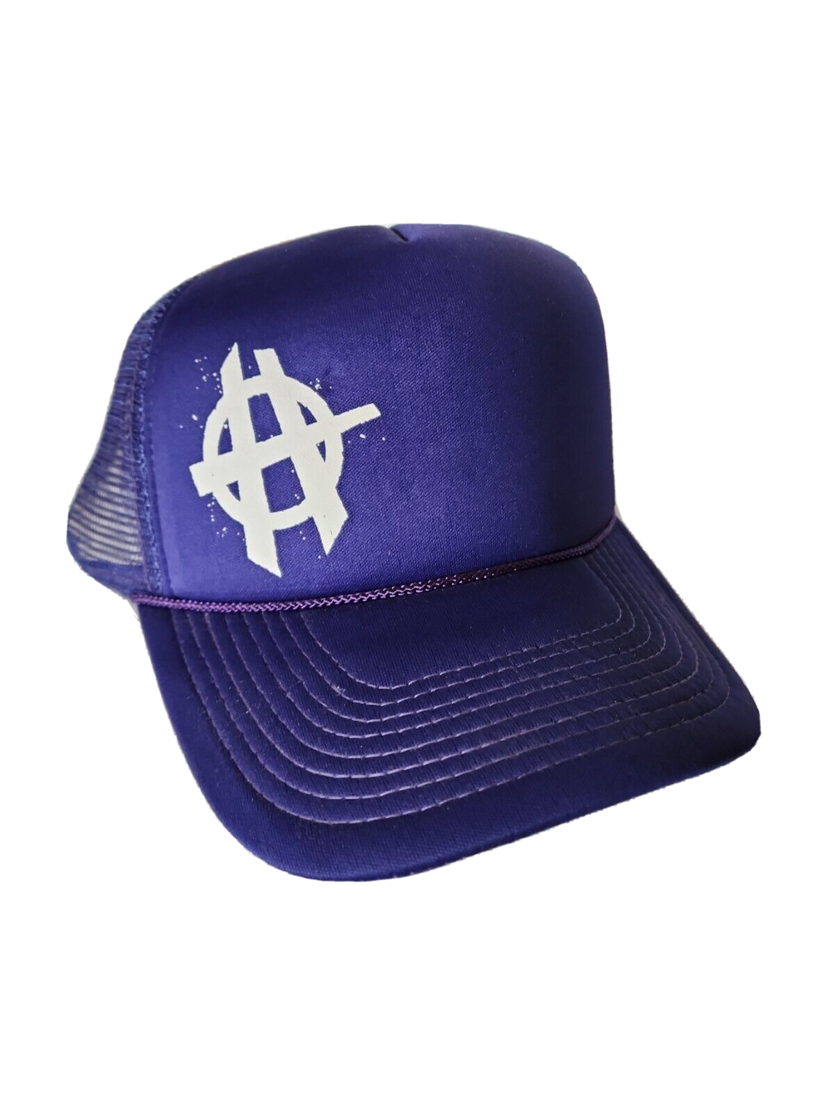 - H Logo And Under Brim Print