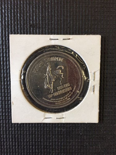 Ponoka Stampede 1986 50th Anniversary Souvenir Token Combine Shipping