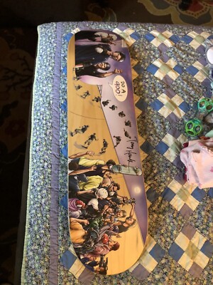 RARE SIGNED Tony Hawk 25 Year Anniversary 'The 900' Storied Skateboard Deck 