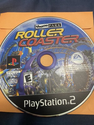 Theme Park Roller Coaster (PlayStation 2, 2000) PS2 Game Disc Only 