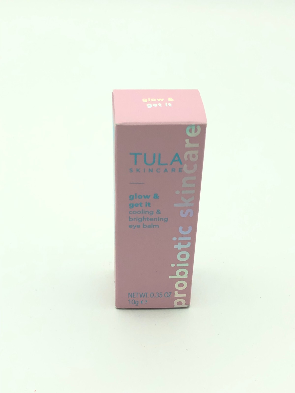 TULA Rose Glow + Get it Cooling & Brightening Eye Balm, 0.35 oz Full Size NIB