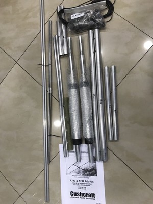 CUSHCRAFT A744 KIT 40M BAND FOR A4S TRIBANDER. Buy it now for 285.0