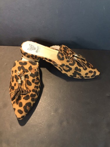 靴 Needles Leopard Mule 5 Needles Leopard Mule 5