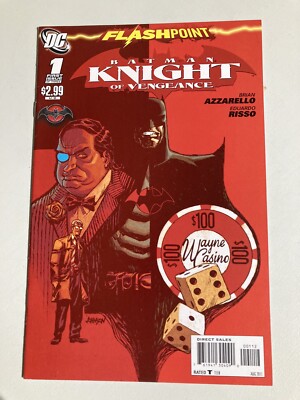 Flashpoint Batman Knight of Vengeance 2011 #1 2ND Print Variant DC Comic Book NM