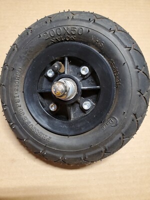 200x50 Tire & Inner Tube Razor E100 E125 E150 E175 with hub - Used Good Cond.