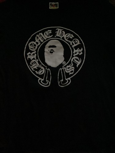 Bape Baby Milo X Chrome Hearts Tee - Large - Brand New | eBay Bape Baby Milo X Chrome Hearts Tee - Large - Brand New | eBay