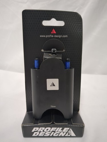 Profile Design Aerobar Bracket Riser Kit Black 70mm