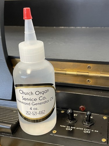 Hammond Organ Tonewheel Generator Oil