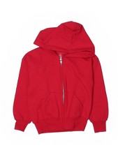 Hanes Boys Red Zip Up Hoodie S Youth | eBay