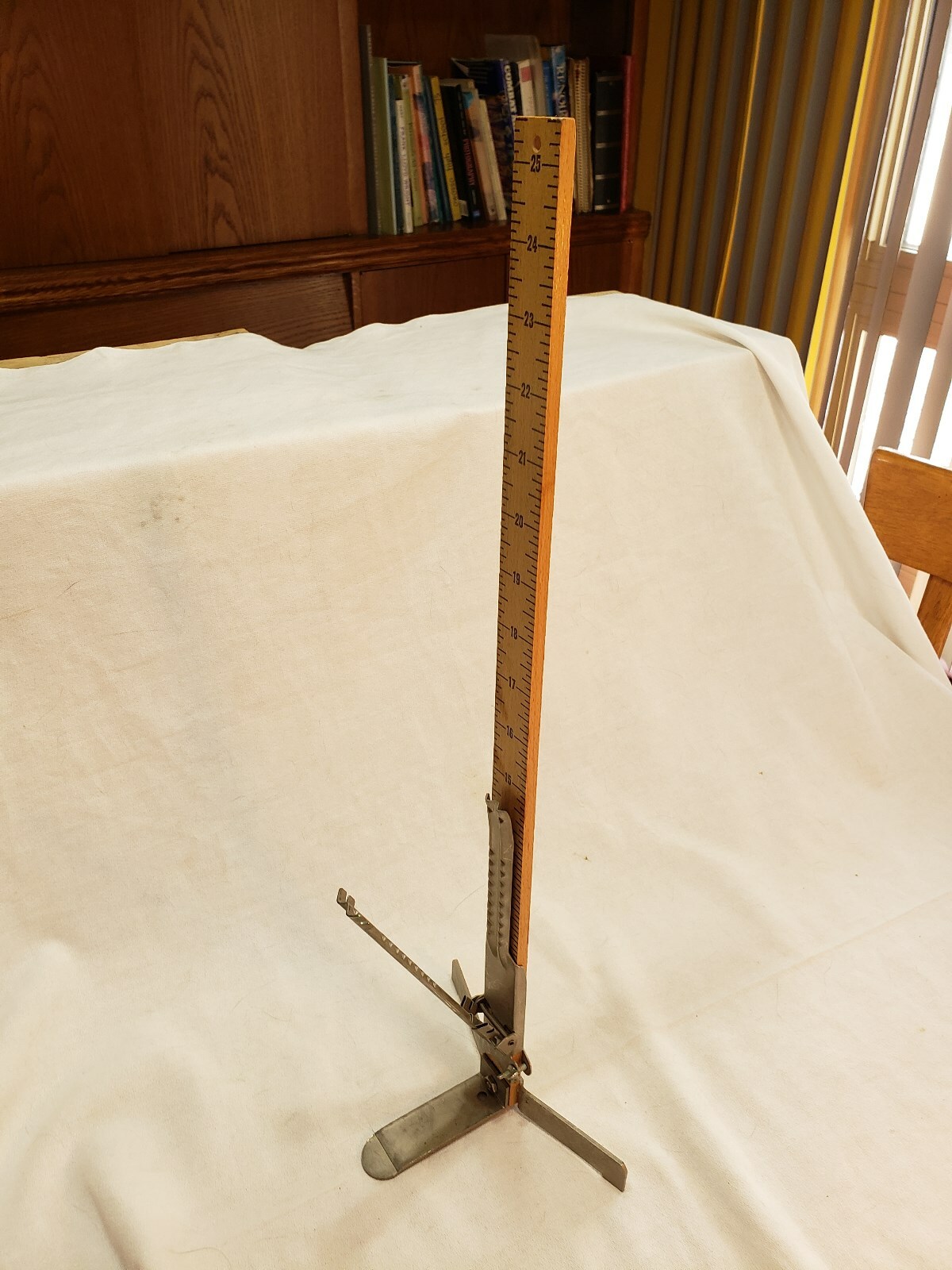 Vintage Wood Dress Hem Ruler DRITZ Skirt marker Sewing Measurement Tool