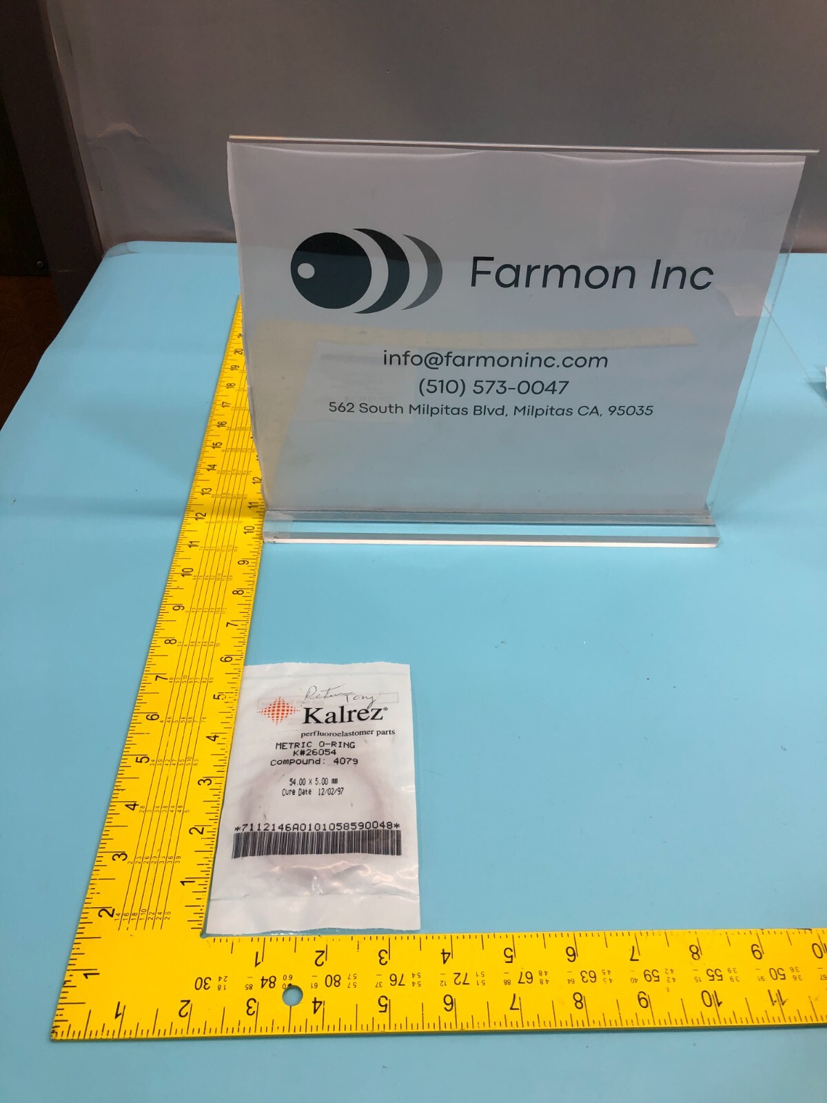 KALREZ METRIC O-RING K#26054, COMPOUND: 4079, AS-568A-26054, 2-26054, 144454