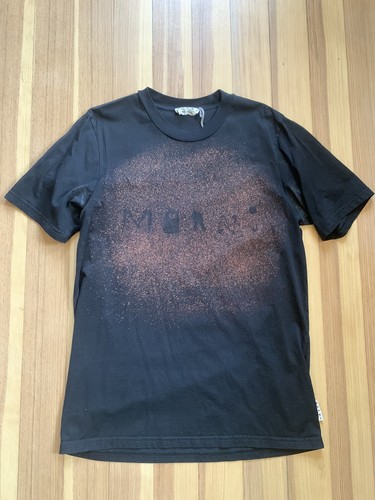 marryme logo t ブラック マセラティ ラバー プリント Tシャツ ブラック | マセラティ