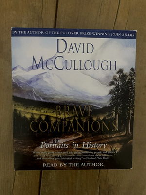 David McCullough Brave Companions Audiobook CD – Very Good Condition History