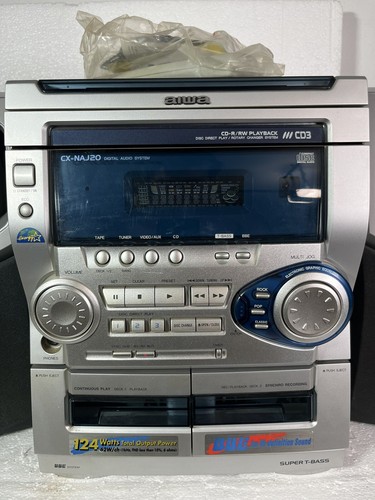 Aiwa Stereo System CX - NAJ20 with Speakers