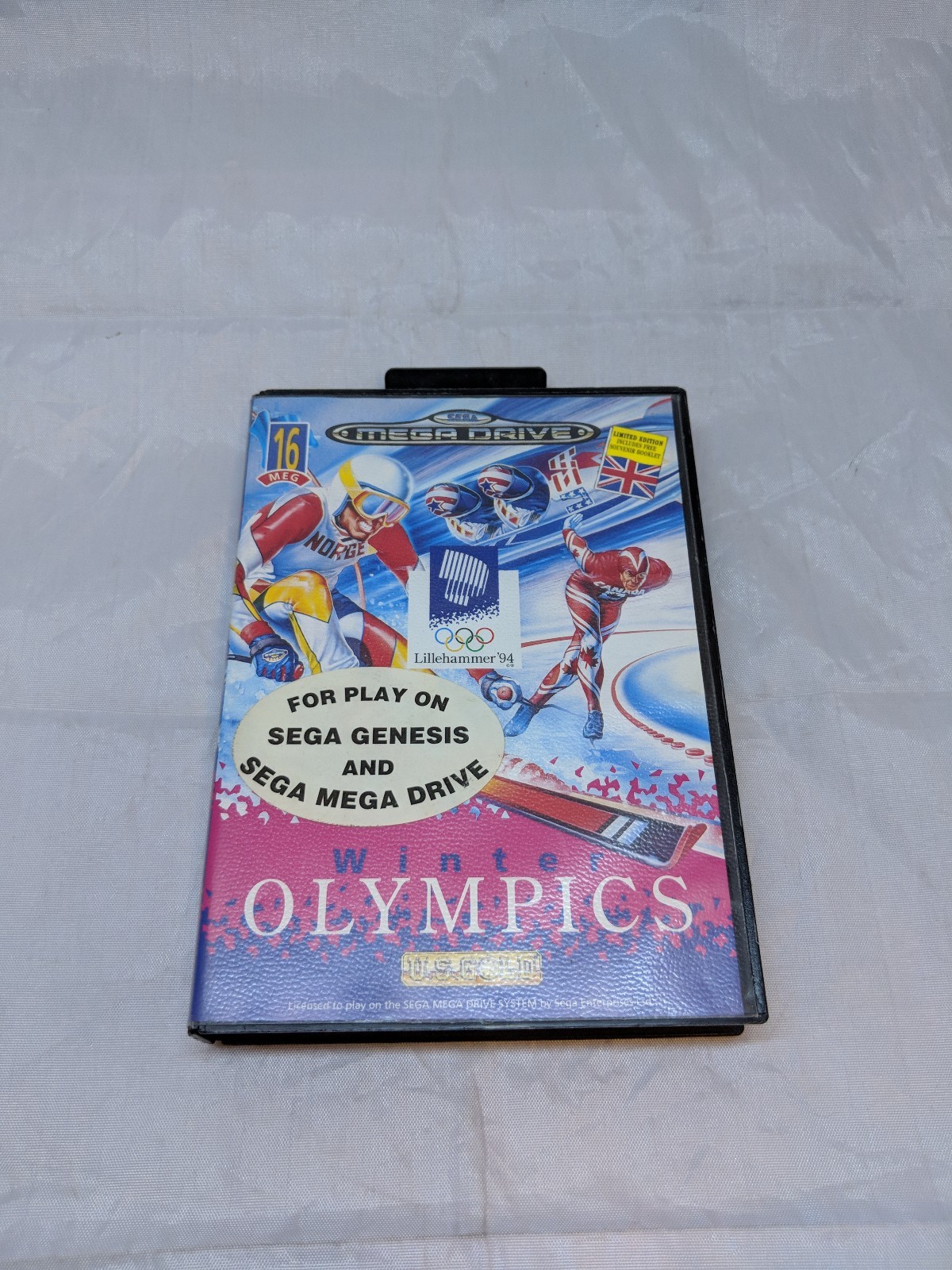 Lillehammer 94 Winter Olympics Limited edition en boite complet sega mega drive très bon état - Jeux vidéo