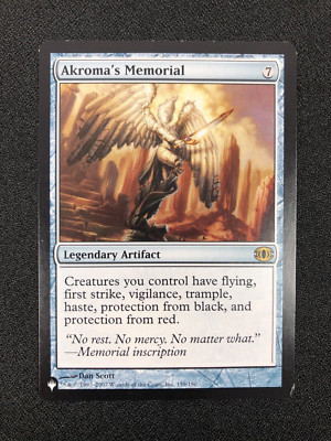 MTG Akroma s Memorial - The List (Future Sight) - Lightly Played