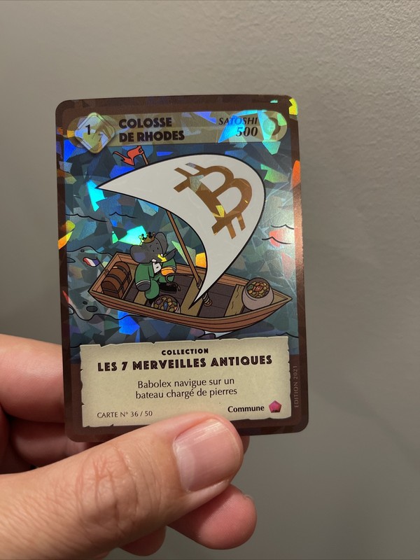 Carte Babolex 36/50 ð«ð·French First Editionð¥ðVincent Faudemer