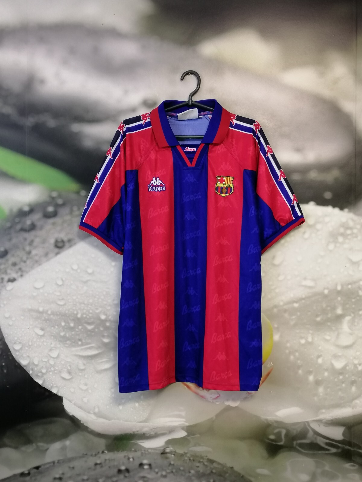 Barcelona 1995 - 1997 home vintage football shirt jersey