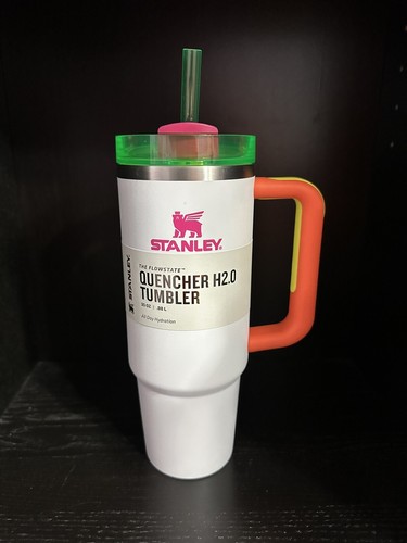 Stanley The Flowstate H2O Quencher Tumbler White Neon DSG 30
