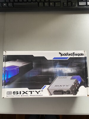 Rare Old School Rockford Fosgate 3sixty.2 Interactive Signal Processor 360