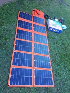 baintuff 180w folding solar blanket