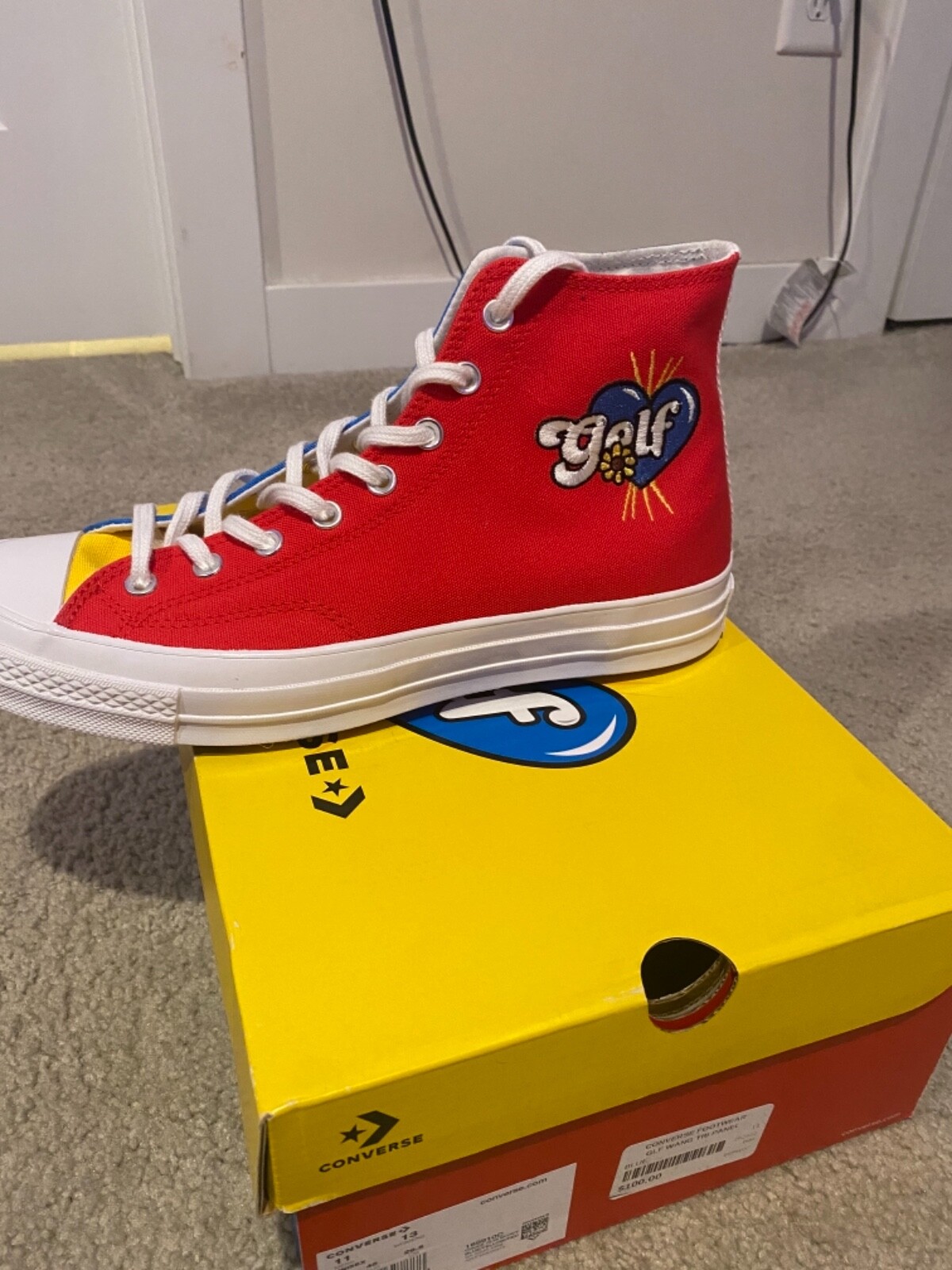 converse golf wang tri panel