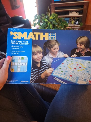 That Makes Math Fun! #5200 Pressman Vintage Board Game, 1986 B10