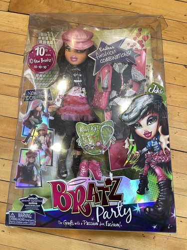 Bratz Party Jade  2010 10th Anniversary 10/10/10 New In Box 