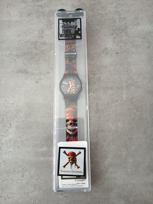 Pirates of the Caribbean Watch Collectors Disney Time Works Watch Gift (NEW)