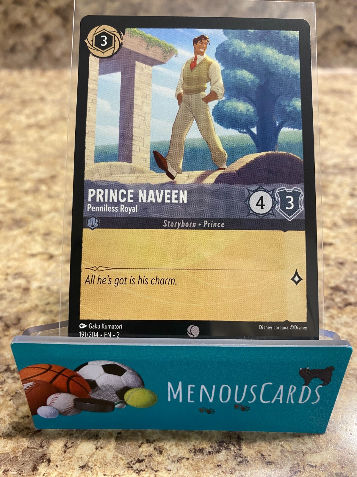 Disney Lorcana: Rise of the Floodborn - Prince Naveen