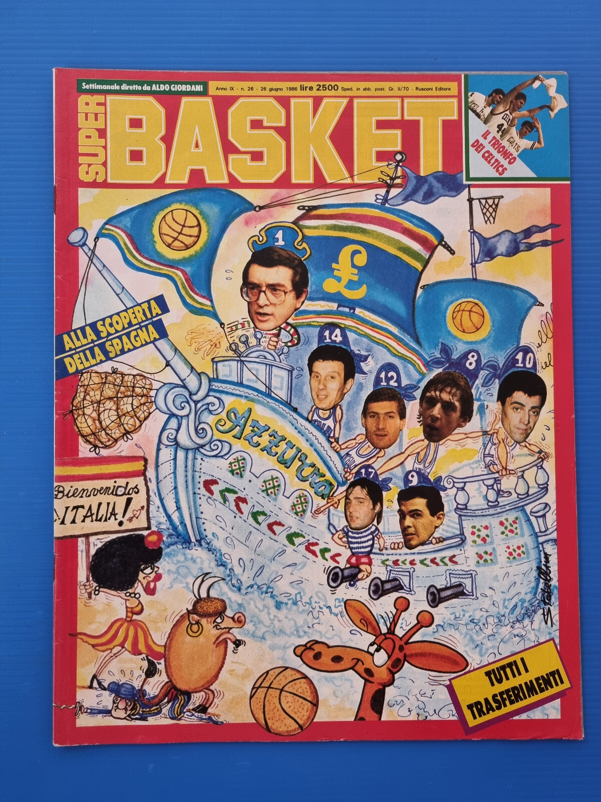 Rare Super Basket 33-1986 Gregory Stokes-Magnifico-Antonello