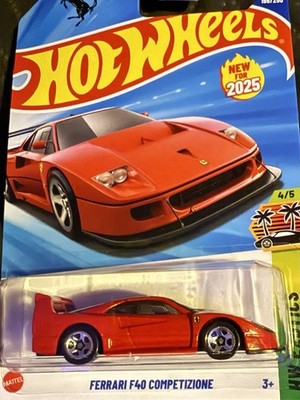 ホットウィール FERRARI F40 COMPETIZIONE ×２ FERRARI F40 COMPETIZIONEのレビュー！40周年記念フェラーリの